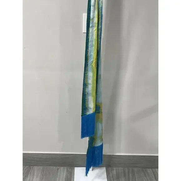 BRONX AND BANCO Bedouin Coastal Mini Dress in Blue Multi - Picture 8 of 8